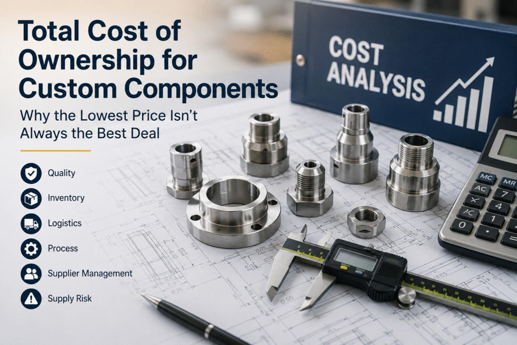 Total Cost of Ownership for Custom Components cost analysis