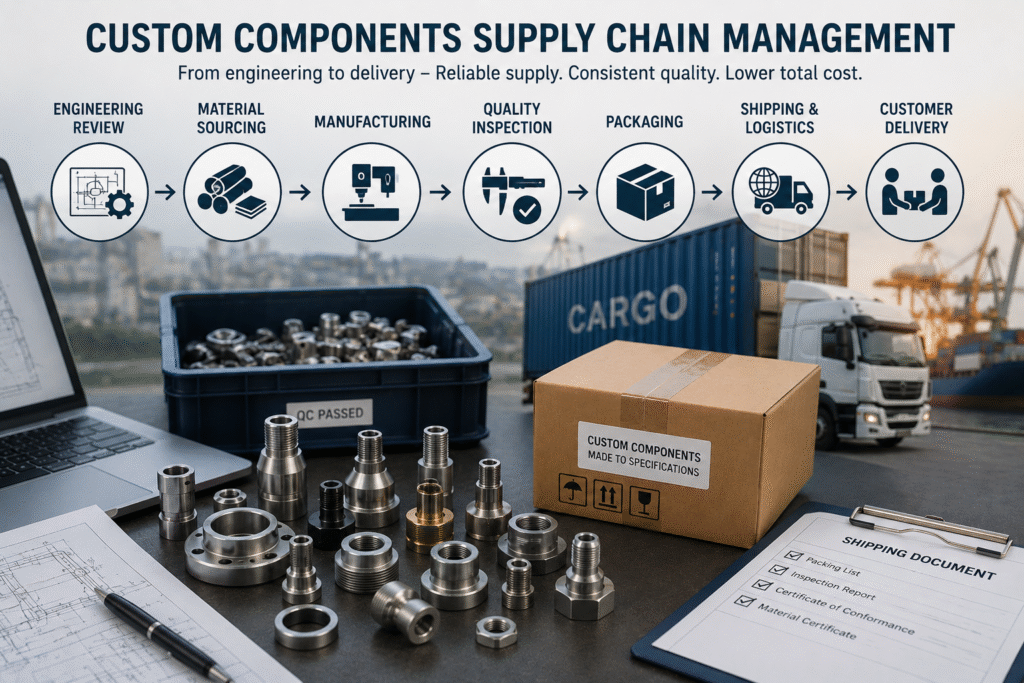 Total Cost of Ownership for Custom Components supply chain management