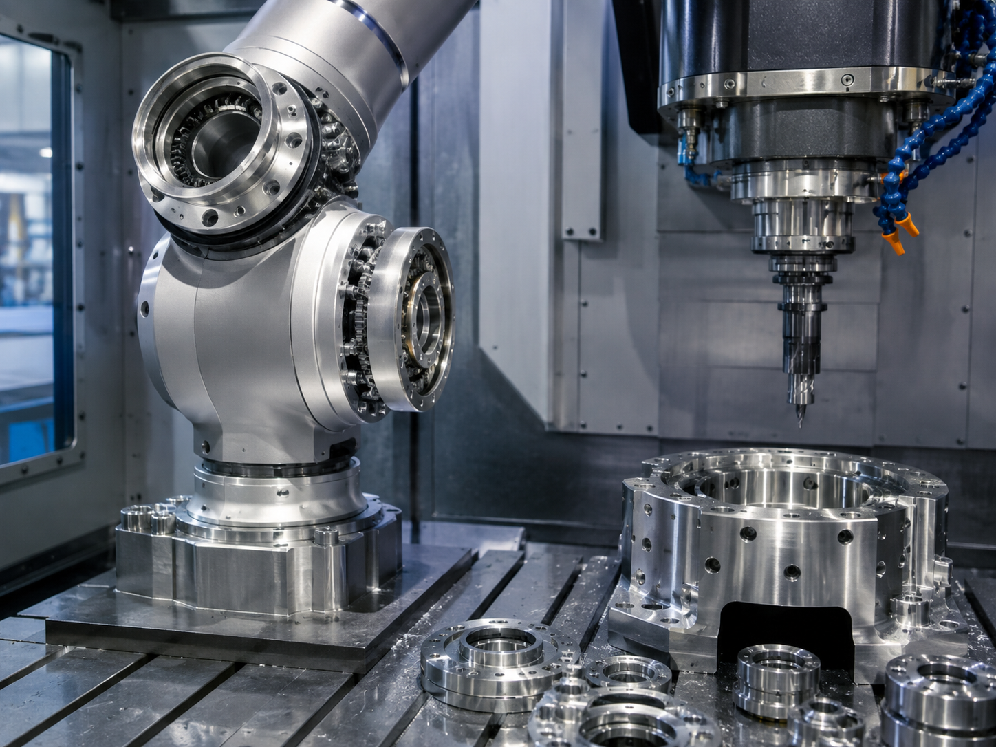 Precision Machining for Robot Joint Components