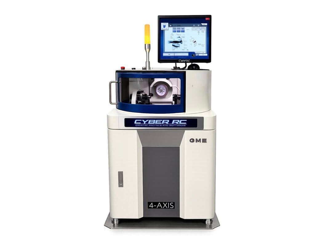 4-axis CNC tool grinder for complex geometry machining